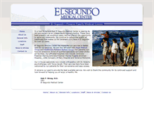 Tablet Screenshot of elsegundomedicalcenter.com